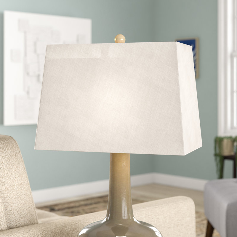 Brayden Studio® Linen Rectangular Lamp Shade ( Spider ) & Reviews Wayfair